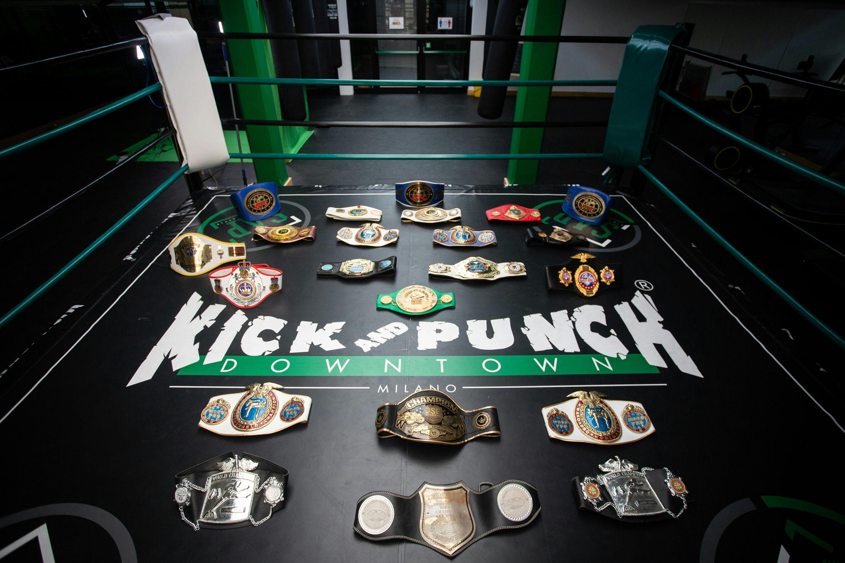 Kick and Punch Milano Downtown cinture agonisti